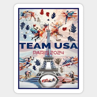 Team USA - Paris 2024 (Version 2) Sticker